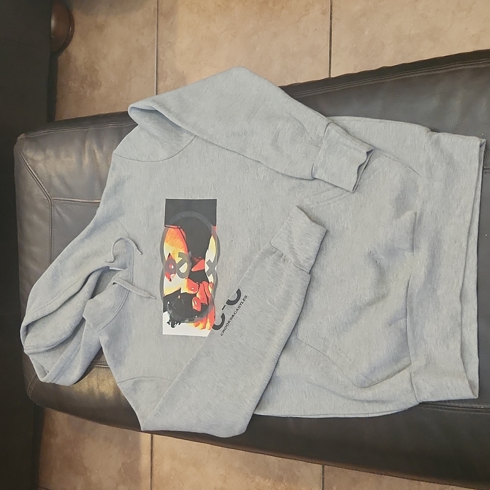 Crooks and Castles hoodie... WORN ONCE!
